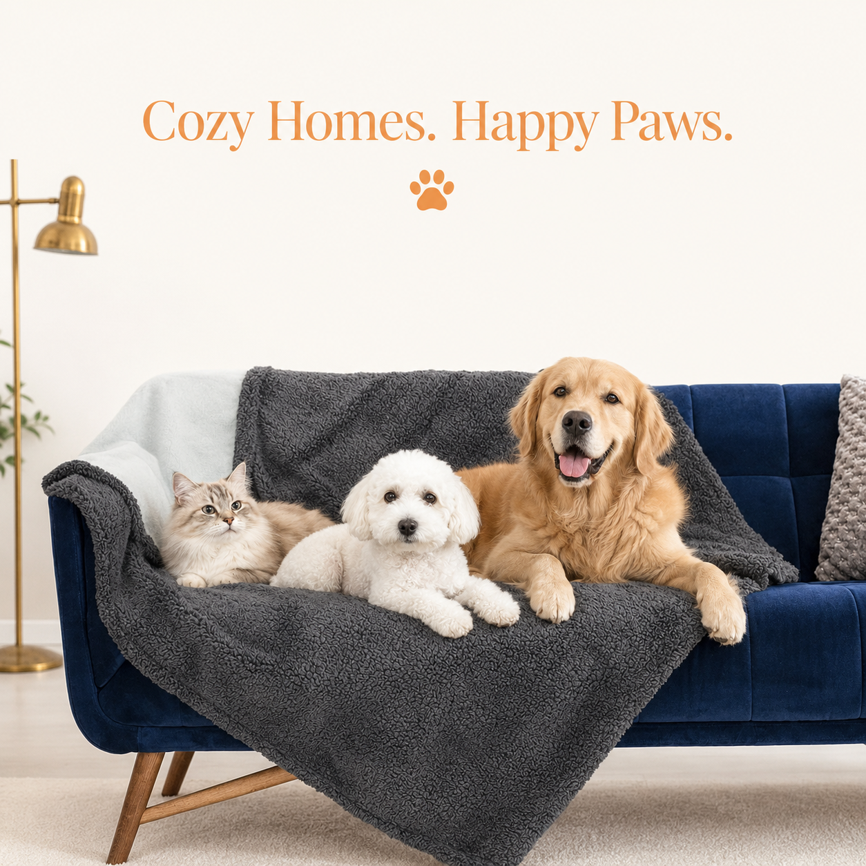 Waterproof Pee-Proof Pet Blanket