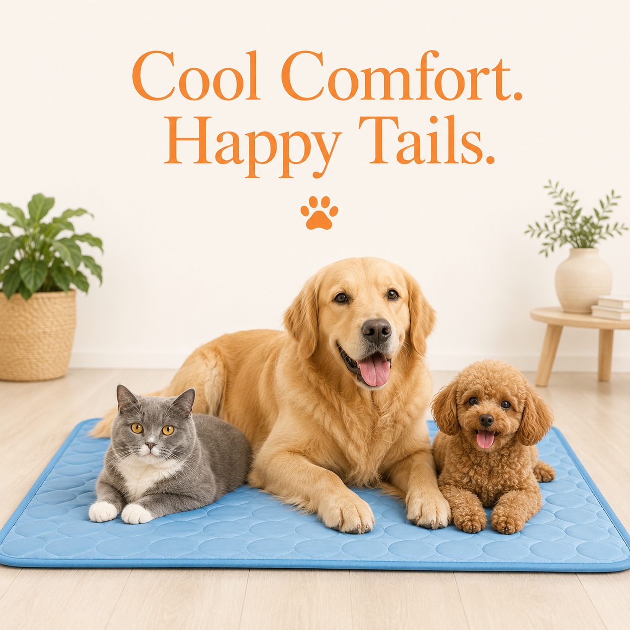 Cooling Gel Mat for Dogs & Cats