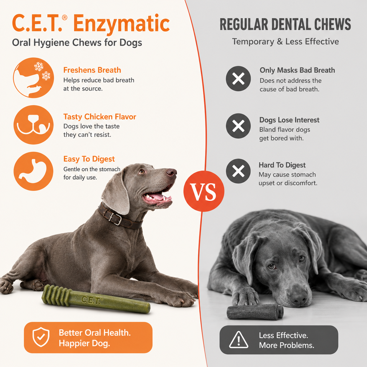 Enzymatic Dental Chews for Dogs