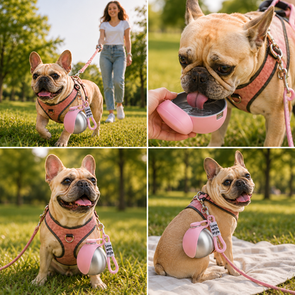Portable Stainless Dog Water Bottle