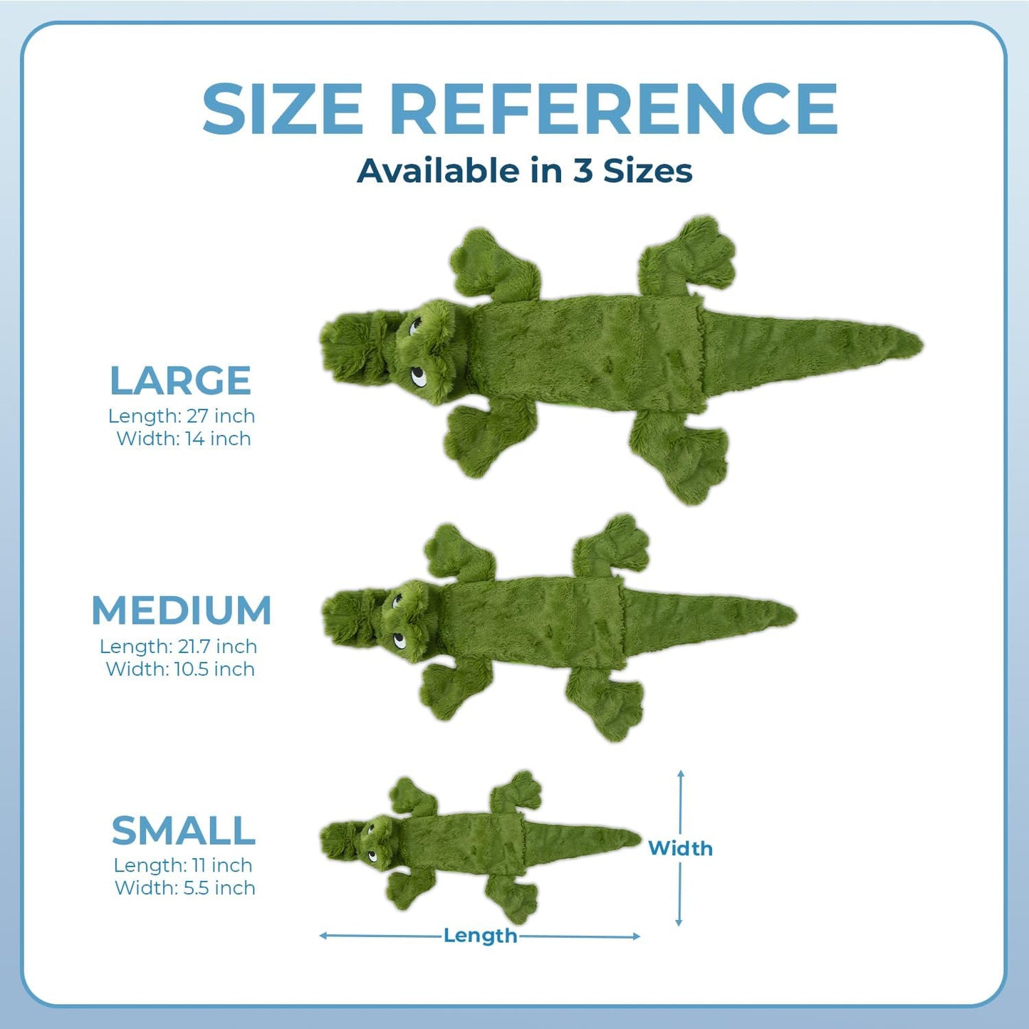 Squeaky Dog Toys with Soft Durable Fabric for Small, Medium and Large Pets Interactive Toy for Indoor Play, Supports Active Biting and Play - 4 Figures, Large