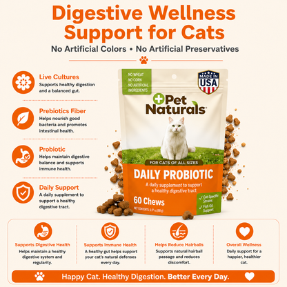 Daily Probiotic Cat Chews - 30 Count