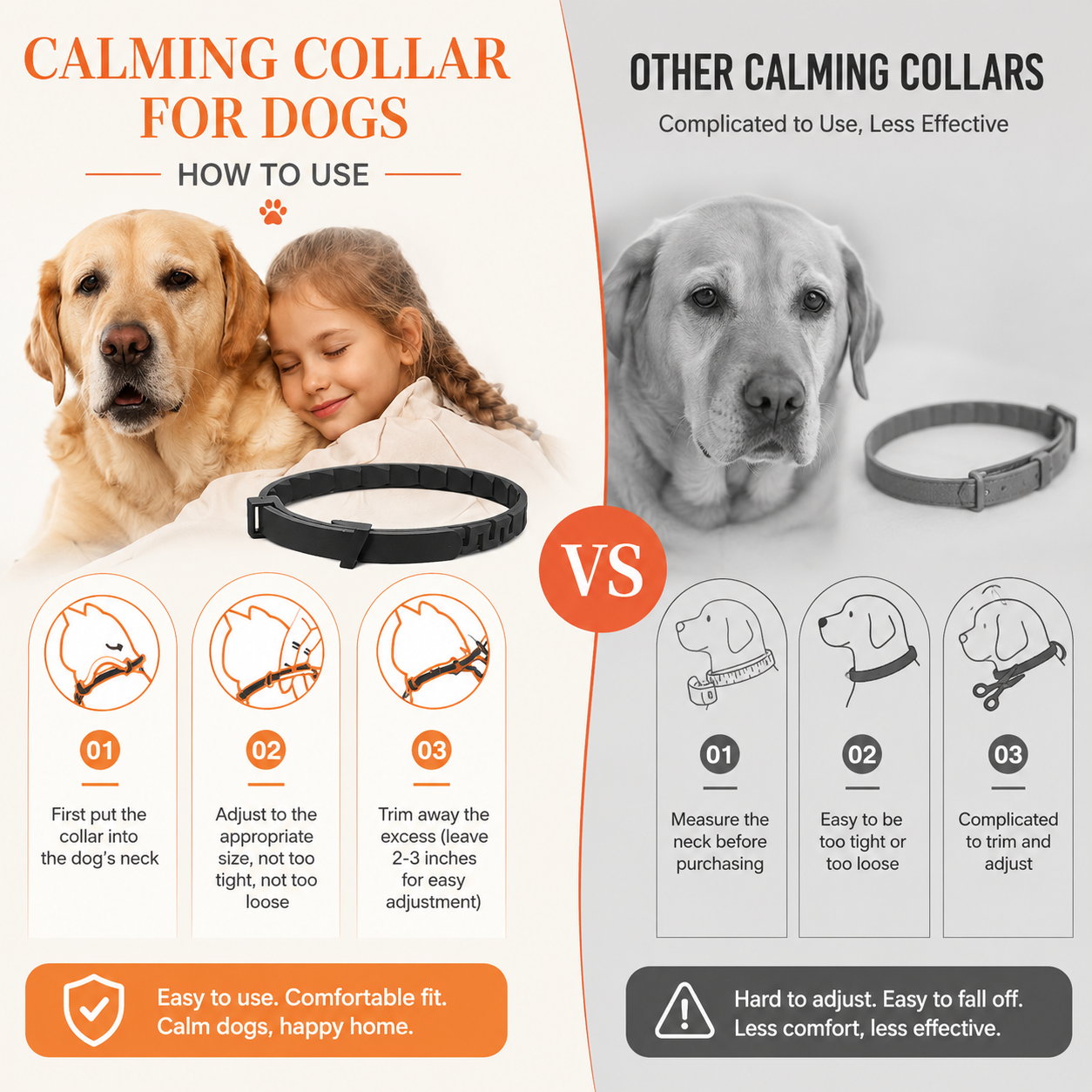 Pheromone Calming Dog Collar - 4 Pack