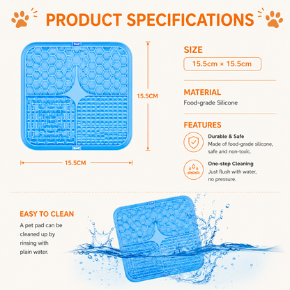 Textured Slow Lick Mat for Dogs