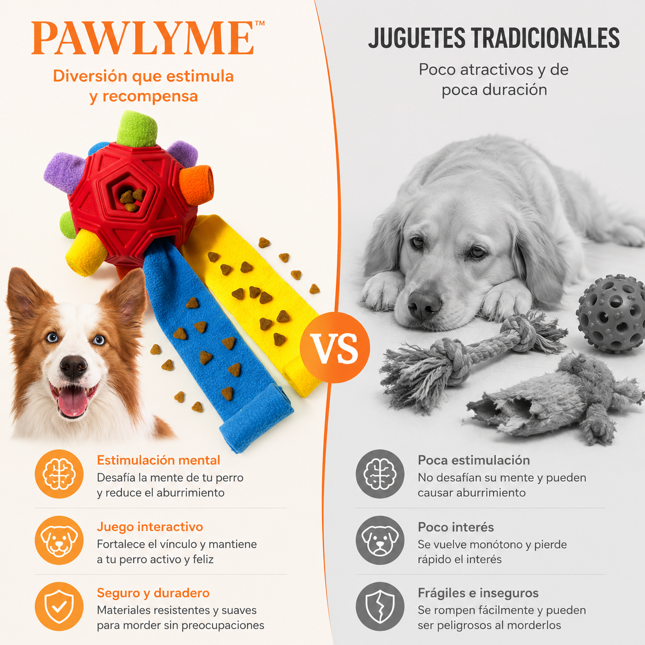 Pro Snuffle Enrichment Ball for Dogs