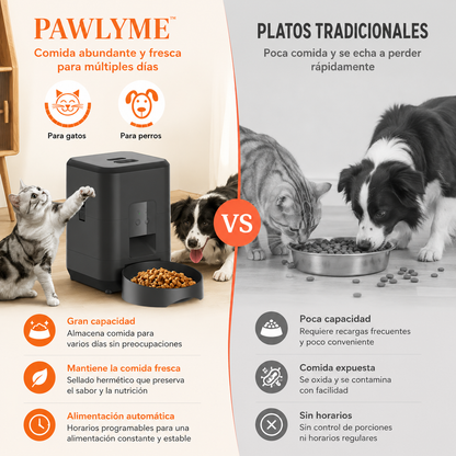 Smart Auto Pet Feeder with Timer & Remote