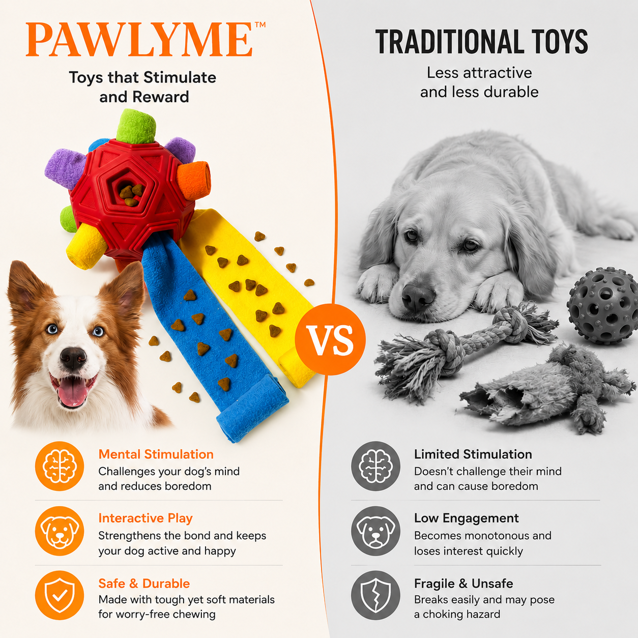 Pro Snuffle Enrichment Ball for Dogs