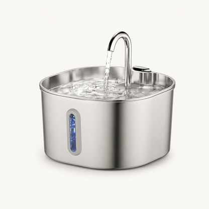 Stainless Steel Auto Cat Water Fountain