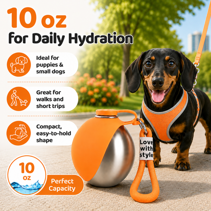 Portable Stainless Dog Water Bottle