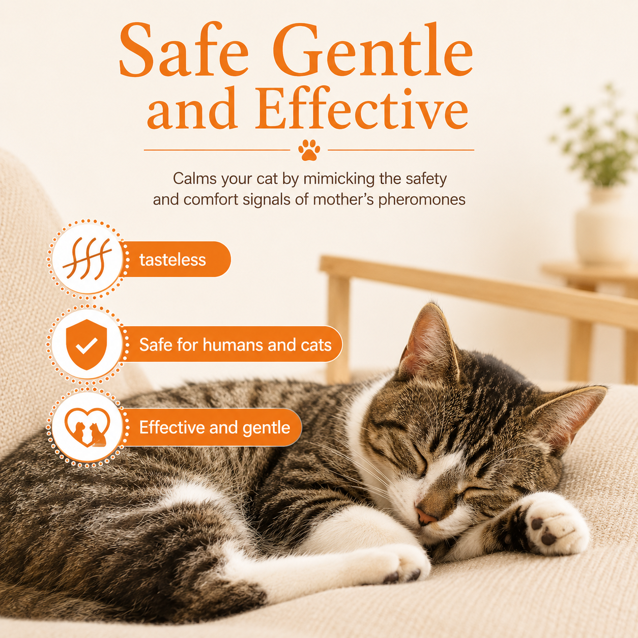 Pheromone Calming Diffuser Refill for Cats
