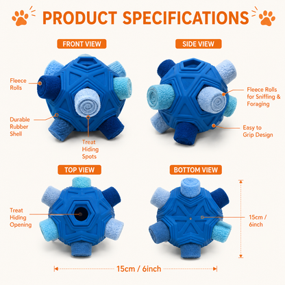 Pro Snuffle Enrichment Ball for Dogs