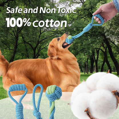 7 Pack Puppy Rope Toys, Dog Rope Toys for Small Dogs, Dog Tug Rope, Puppy Teething Rope for Teeth Cleaning and Chewing, Keep the Dog from Being Bored, Variety of Dog Cotton Rope Toys