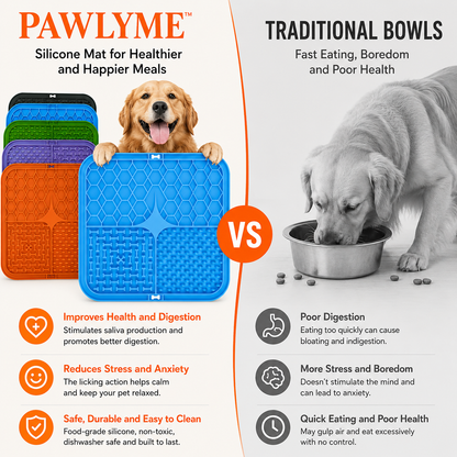 Textured Slow Lick Mat for Dogs