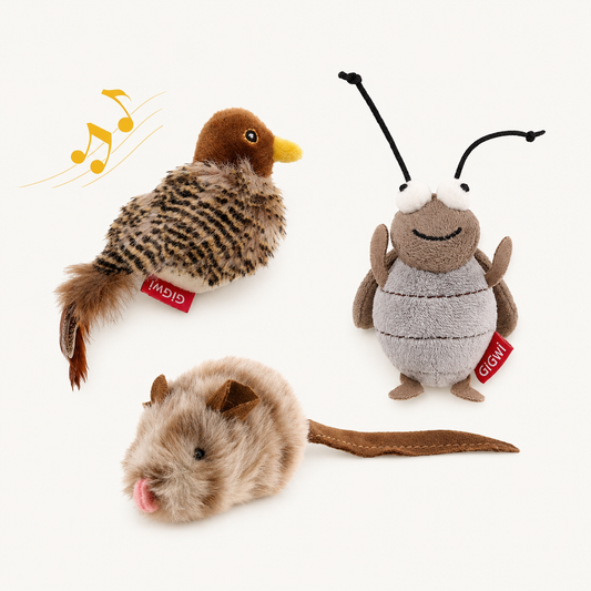 Electronic Motion Cat Toy Set - 3 Pack