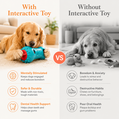 Adjustable Treat Dispensing Dog Toy