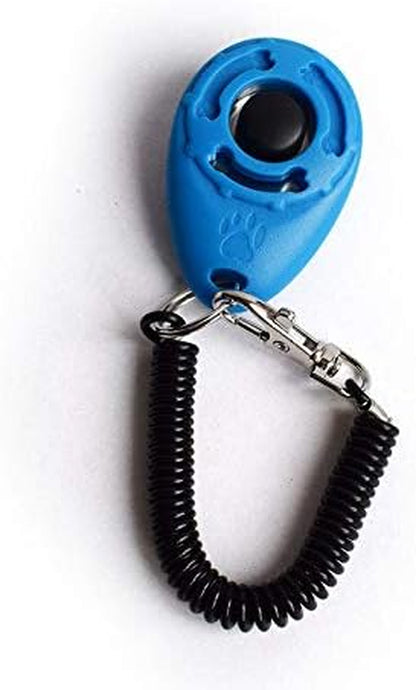 - 4 Pack Dog Training Clicker with Wrist Strap, Pet Training Clicker Set