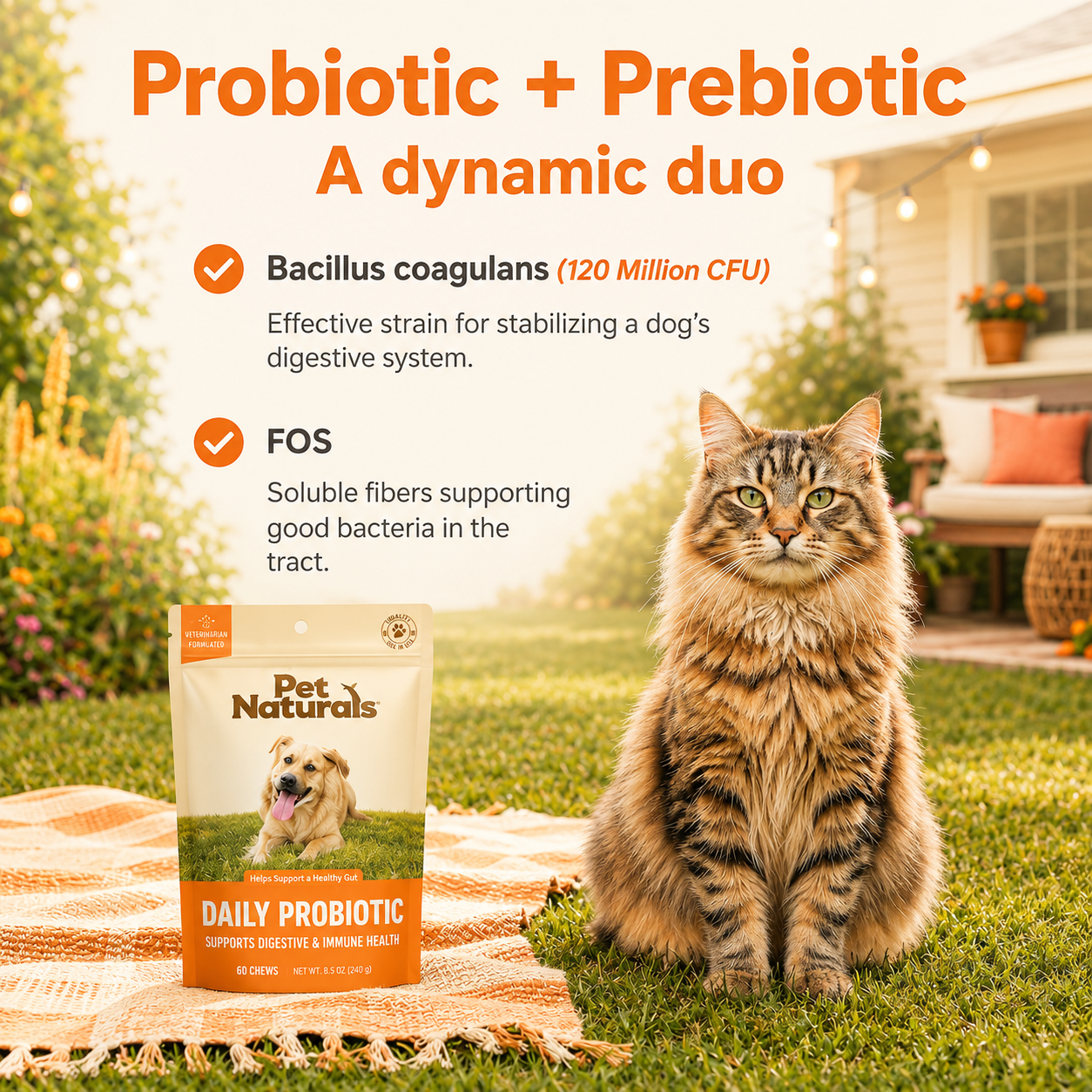 Daily Probiotic Cat Chews - 30 Count