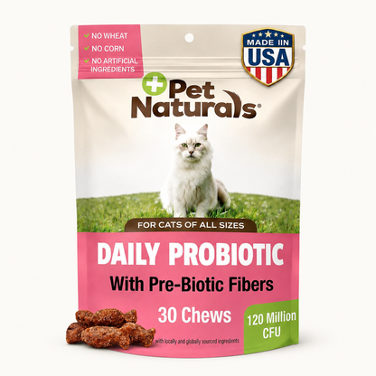 Daily Probiotic Cat Chews - 30 Count