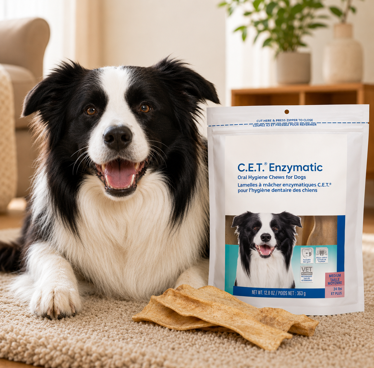 Enzymatic Dental Chews for Dogs
